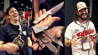 INCREDIBLE EDC Pocket Checks at Blade Show Texas 2024 [upl. by Quirita]