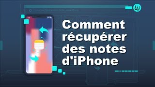 Comment récupérer des notes de liPhone [upl. by Ariamo]