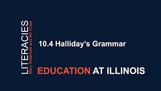 104 Halliday’s Grammar [upl. by Richey]