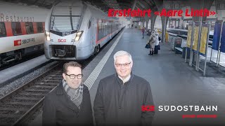 Die SOB im Fernverkehr Benedikt Würth und Thomas Küchler zum Meilenstein der Unternehmensgeschichte [upl. by Nithsa]