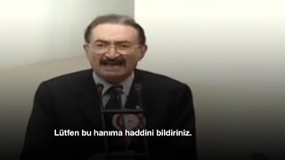 Utanç görüntüleri Bülent Ecevit TBMM’den Merve Kavakçıyı böyle kovdu [upl. by Hafeetal]