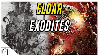 The Exodites Stone Age Eldar With Laser Gun Dinosaurs In Self Imposed Exile 40k Lore [upl. by Nikolaus]