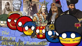 The Entire History of Romania  From Rome and Dacia to Unification [upl. by Sirron]