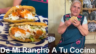 Gorditas De Masa De Chicharron De Mi Rancho A Tu Cocina [upl. by Analle]