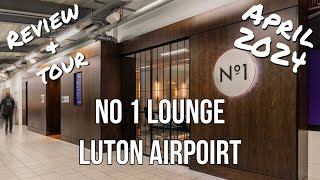 LUTON AIRPORT  No 1 LOUNGE  REVIEW amp TOUR [upl. by Soirtemed]