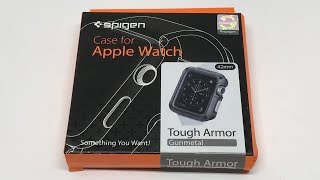 Spigen Tough Armor for Apple Watch Series 2 and 3 [upl. by Suoirad48]