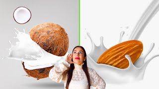 🥥Que es MEJOR la LECHE DE COCO o la LECHE DE ALMENDRAS [upl. by Elka]