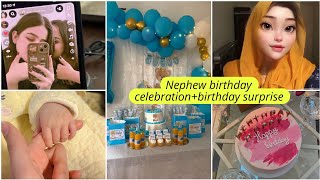 My nephew birthday celebration  Birthday surprise ideas [upl. by Einnos]