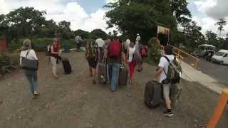 Tortuguero Boat transfer La Pavona dock [upl. by Relluf766]