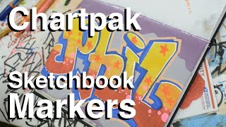 ArtPrimocom Presents Chartpak Sketchbook Markers [upl. by Brod]