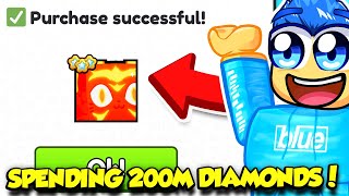 I Spent 200M DIAMONDS IN PET SIMULATOR 99 TO PREPARE FOR UPDATE [upl. by Verla]