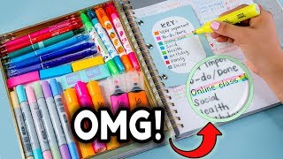 DIY STUDY HACKS How To Be PRODUCTIVE After School  Study Tips to Get BETTER GRADES [upl. by Eednus856]