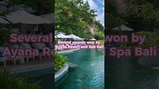 Several awards won by Ayana Resort and Spa Bali shortsfeed shortvideo shortsvideo travel bali [upl. by Cohligan]