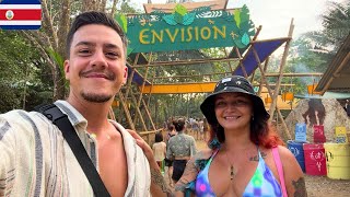 COSTA RICAS WILDEST FESTIVAL 🇨🇷 Envision Festival 2024 Uvita Costa Rica [upl. by Yrreg]