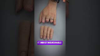 Shocking 😱Custom Finger Prosthetics [upl. by Leinahtam453]