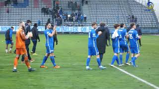 CA Pontarlier  Olymp Lyonnais  Tour dhonneur et clapping des supporters et joueurs de Pontarlier [upl. by Karrie]