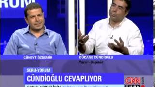 Dücane Cündioğlunun HükümetCemaat gerilimi sorusuna cevabı [upl. by Crandell]