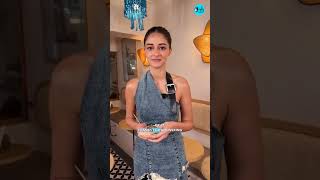 59 Seconds With Ananya Panday  Curly Tales shorts [upl. by Jannelle]