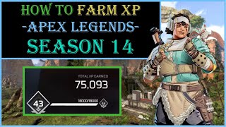 How To Farm XP In Apex Legends Season 14 [upl. by Melisent]