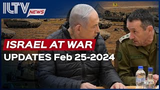 Israel Daily News– War Day 142 February 25 2024 [upl. by Goddart]