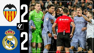 Valencia 22 Real Madrid  HIGHLIGHTS  LaLiga 202324 [upl. by Garwood717]