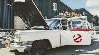 Installing the Roof Rack on Ecto1 GB  Ghostbusters Ecto1 Replica  Time lapse 🚫👻 [upl. by Assirim]