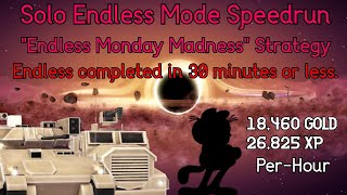 TDX  Solo Endless Grind Speedrun in 30 Minutes [upl. by Bone]