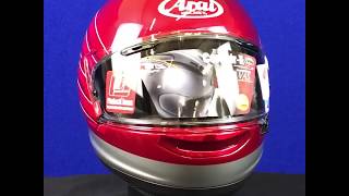 Arai CorsairX CB Red 360º [upl. by Brechtel732]