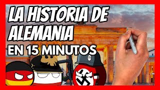 ✅ La historia de ALEMANIA en 15 minutos  Resumen rápido y fácil [upl. by Eedyaj]