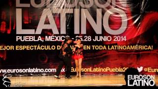 Joel El sonerito amp Karen  show  EUROSON LATINO 2014 [upl. by Gunter99]