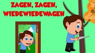 Zagen zagen wiede wiede wagen  Nederlandse Kinderliedjes [upl. by Mackenzie]