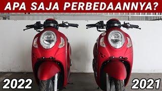 PERBEDAAN SCOOPY STYLISH 2021 DENGAN 2022 [upl. by Cowan266]