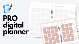 Best Way To Make a Digital Planner on Canva 🔥 [upl. by Nunes455]