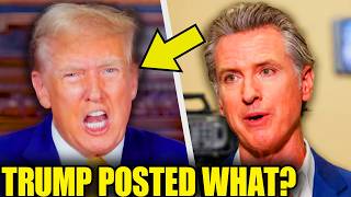 Trump Throws TANTRUM After Newsom Drops BOMB On Him [upl. by Iem]