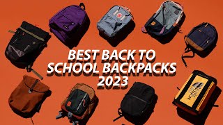 The Best Backpacks For BacktoSchool In 2023 [upl. by Eveineg]