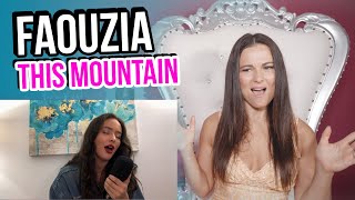 Vocal Coach Reacts to Faouzia  This Mountain [upl. by Glynn]