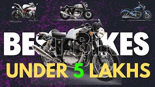 Best Bike Under 5 Lakhs in India  Top 5 bikes On Road uner 5 Lkahs  Feature power top speed [upl. by Talya]