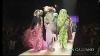 John Galliano SpringSummer 2003  Full Show [upl. by Attoynek994]