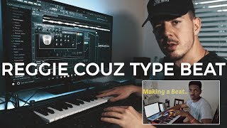 MAKING A REGGIE COUZ TYPE BEAT Making a Beat from Scratch FL Studio  EP 16  Kyle Beats [upl. by Oiretule957]