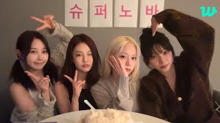 Eng Sub 240513 aespa Weverse Live Full Member  Supernova [upl. by Esom]