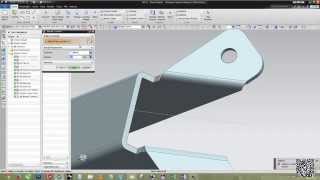 Siemens NX  Sheet Metal Design [upl. by Lemmy214]