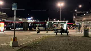 Ropsten by evening Ropstens busstation [upl. by Nahshu]