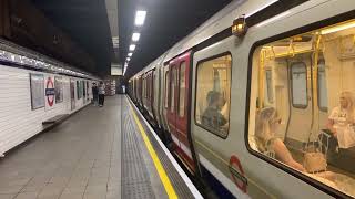 Eastbound Circle Line Train at Euston Square Station [upl. by Wolk]