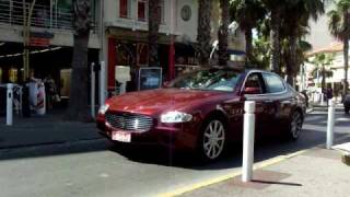 Red Maserati quattroporte driveby [upl. by Zenas]