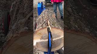 Wood splitting ax wood splitting method 19 [upl. by Esaertal]