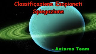 Classificazione degli Esopianeti [upl. by Manbahs]