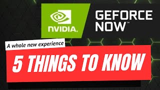 5 things to consider BEFORE you buy GEFORCE NOW [upl. by Nallaf786]