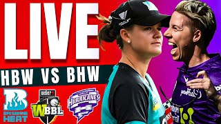 WBBL Live  Brisbane vs Hobart live 10th Match  Womens Big Bash League  WBBL live match today [upl. by Amilas939]