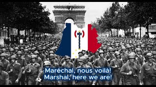 quotMaréchal nous voilàquot– Vichy France Unofficial Anthem [upl. by Ecienaj]