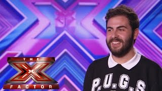 Andrea Faustini sings Jackson 5s Who Lovin You  Room Auditions Week 1  The X Factor UK 2014 [upl. by Tevlev]